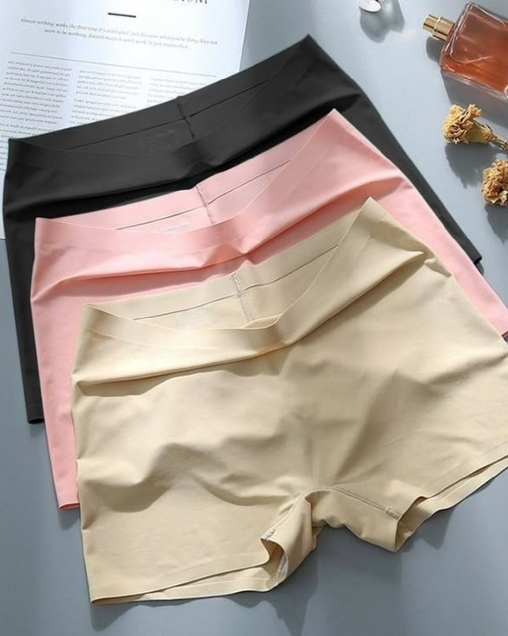 Colourful Seamless Shaping Shorts for women