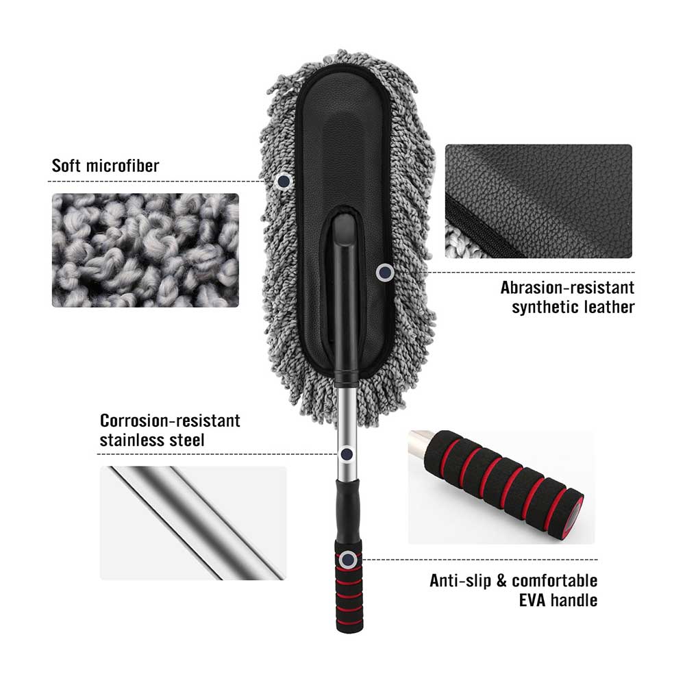 ar Cleaning Microfiber Flexible Duster Car Duster