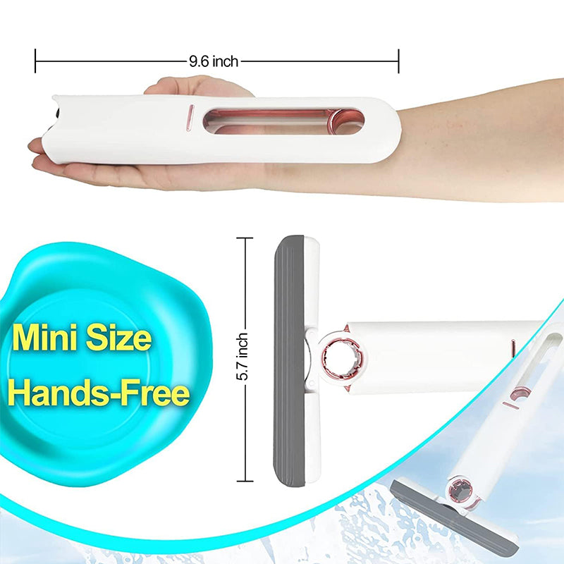 Portable Mini Self-Squeeze Sponge Mop