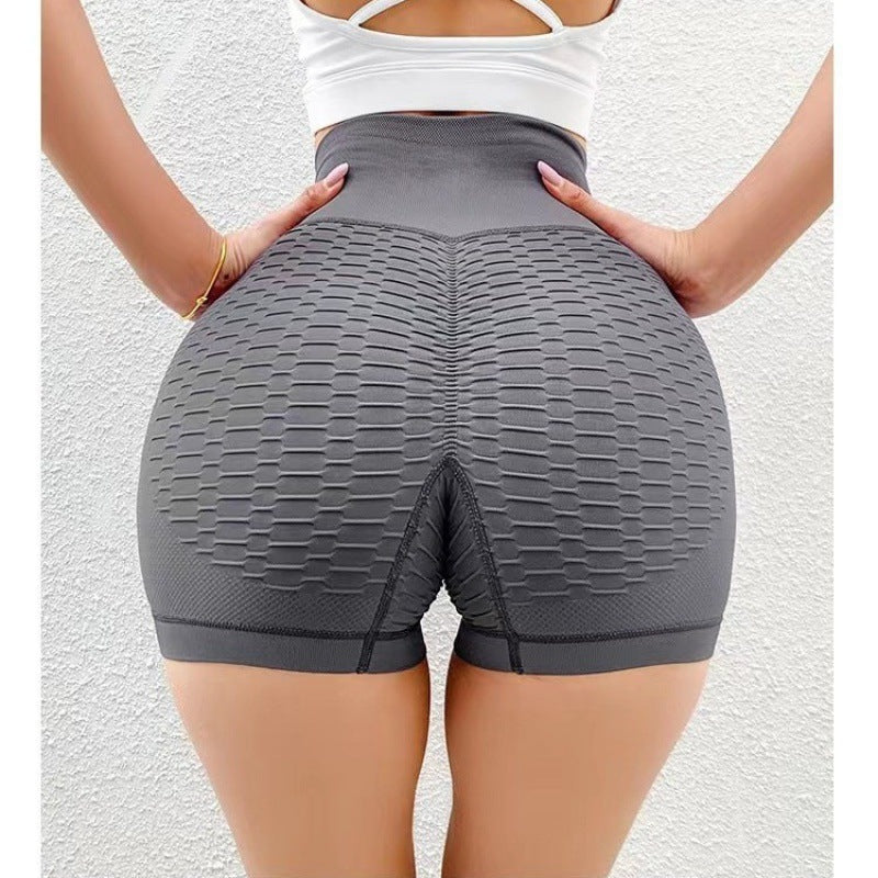 High Waisted Running Sports Shorts