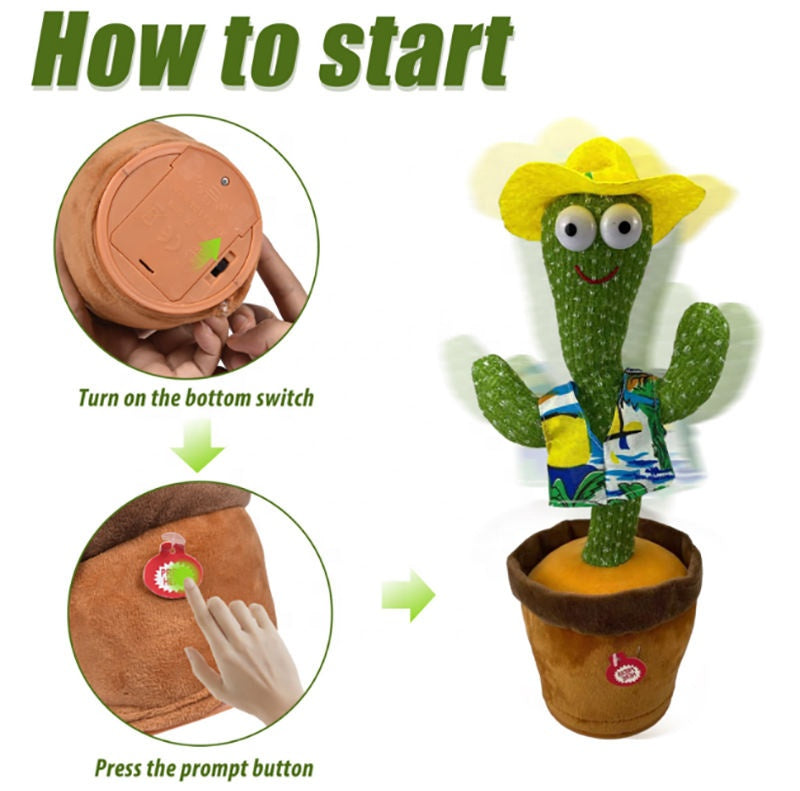 Talking Cactus Repeats What You Say