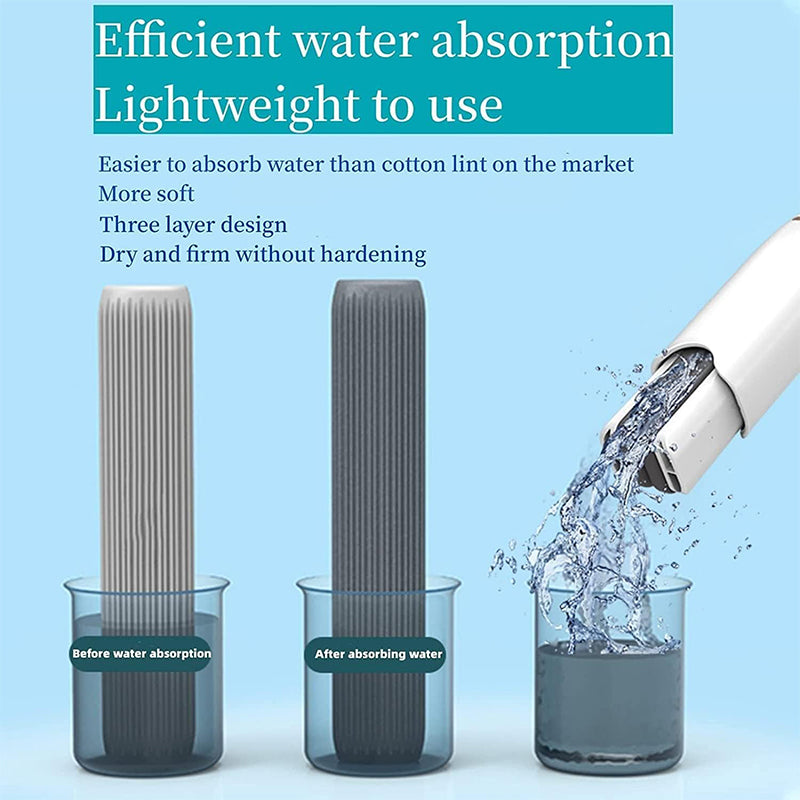 Portable Mini Self-Squeeze Sponge Mop