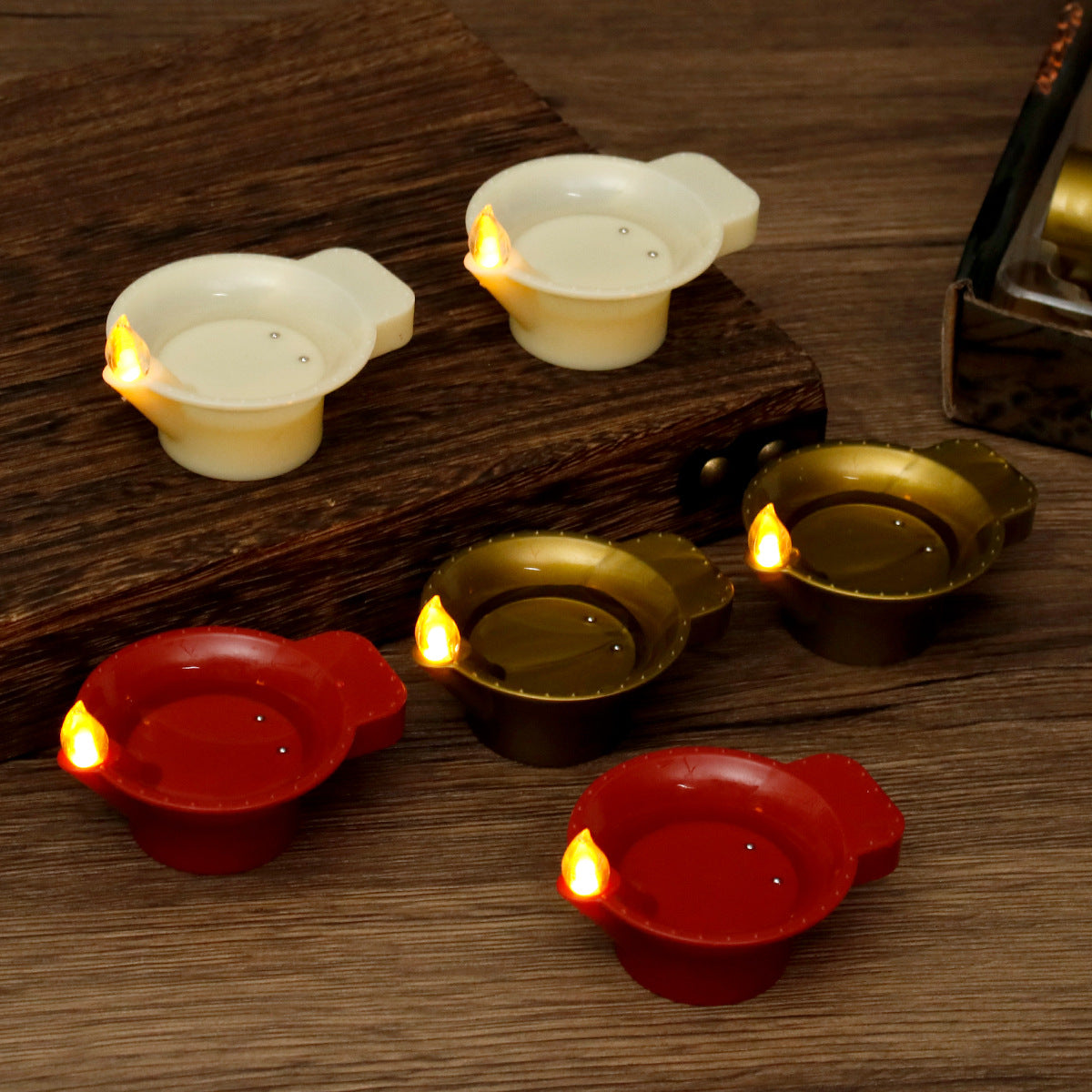 Flameless Led Water Sensor Diya