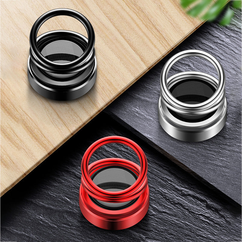 Car Air Freshener Solar Perfume Fragrance Auto Rotation