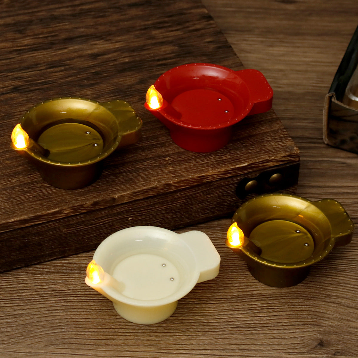 Flameless Led Water Sensor Diya